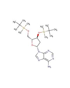 Astatech 9-((2R,4S,5R)-4-((TERT-BUTYLDIMETHYLSILYL)OXY)-5-(((TERT-BUTYLDIMETHYLSILYL)OXY)METHYL)TETRAHYDROFURAN-2-YL)-9H-PURIN-6-AMINE; 1G; Purity 95%